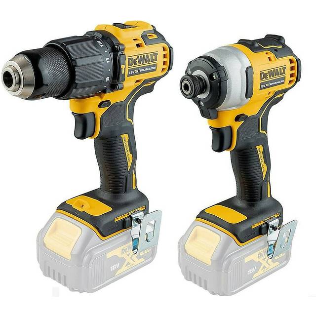 Dewalt DCK2062 18v Brushless DCD709 Combi Drill DCF809 Impact Driver Bare Tools