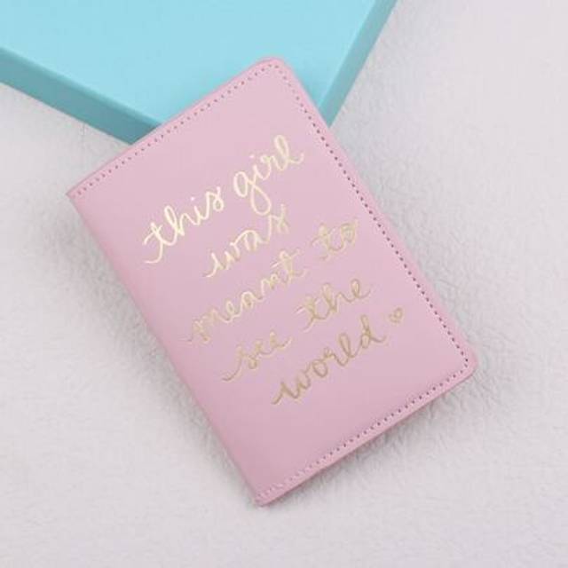SHEIN Letter Graphic Passport Case Passport Holder Passport Cover Passport Wallet Passport Bag Passport Pouch for Travel Flight for Flight for Back to Schoo