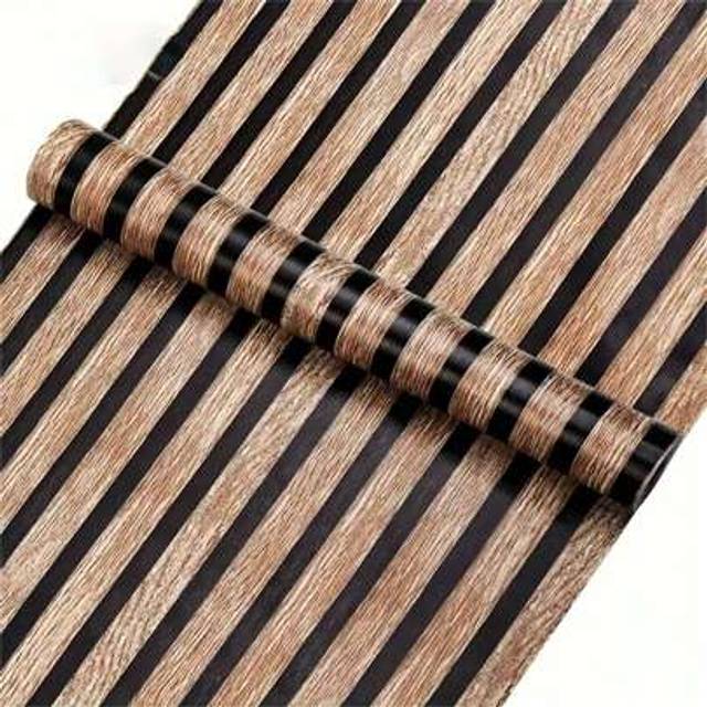 SHEIN 1 Roll Of 3D Grille Pattern Ceramic Tile Self-Adhesive Wall Stickers / Ceiling Stickers / Ceiling / Floor Stickers, Peeling And Pasting Imitation Wall