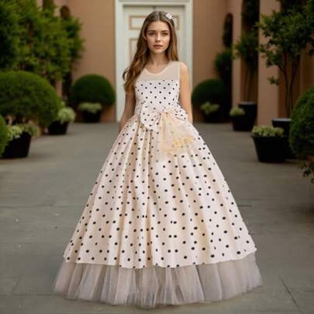 SHEIN Princess Dress For Teenager Girls & Adults, Long Formal Gown Bridesmaid Dress, Matching Family Outfit, Performance Dress