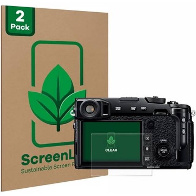 2x screenleaf screen protector for fujifilm x-pro2 sustainable protection