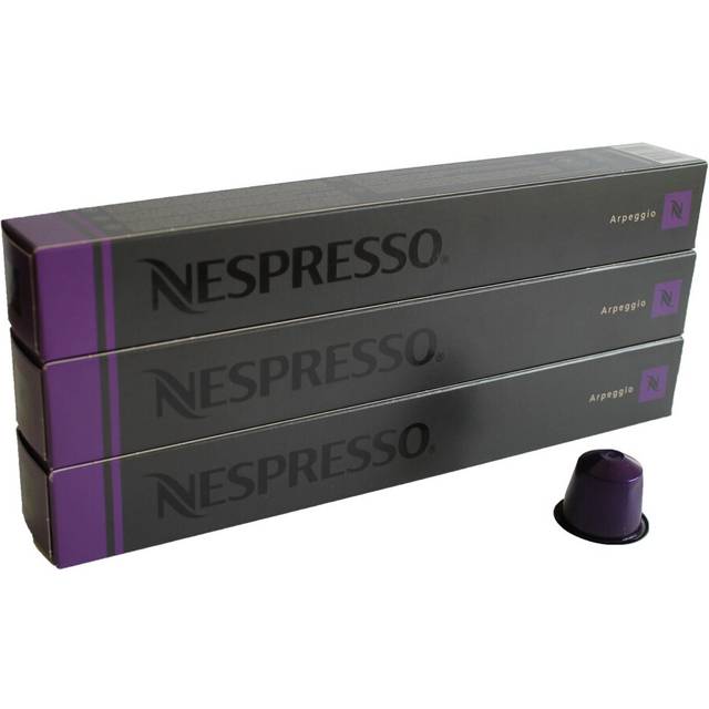 Nespresso Capsules Lilac ? 30 x Arpeggio ? Original Nestle ? Espresso Coffee ? Assorted