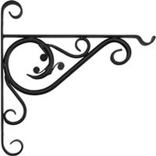 "(14"" Bracket) Forged Hanging Basket Bracket - 18"" Bracket"