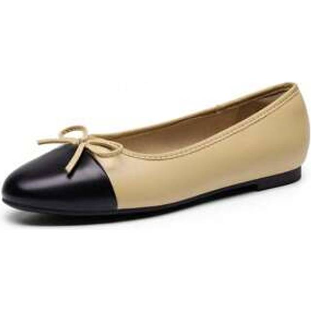 SHEIN Women&#39;s Flats, Round Toe Ballet Flats, Comfortable Slip-On Dressy Casual Business Work Office Ballerina Flat Dress Shoes