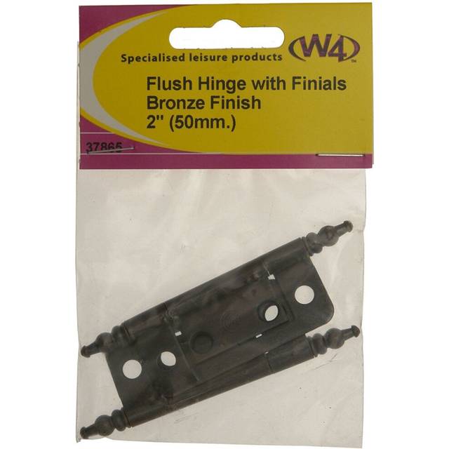 "W4 2"" Flush Hinge - Bronze Finish"