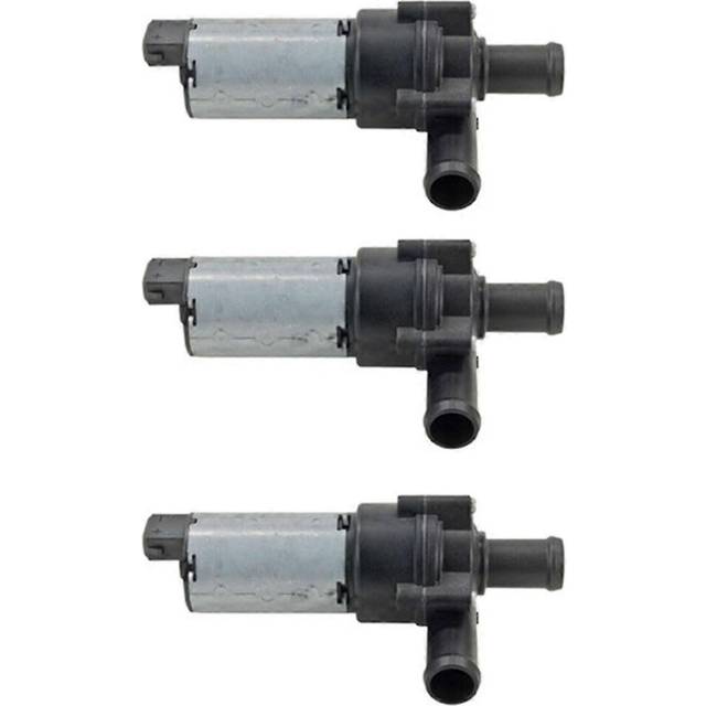 (As show, One size) 3Pcs 0392020034 Universal Auxiliary Electric Water Coolant Pump Auxiliary Additional Electric Pump compatible with Car 12 Volt