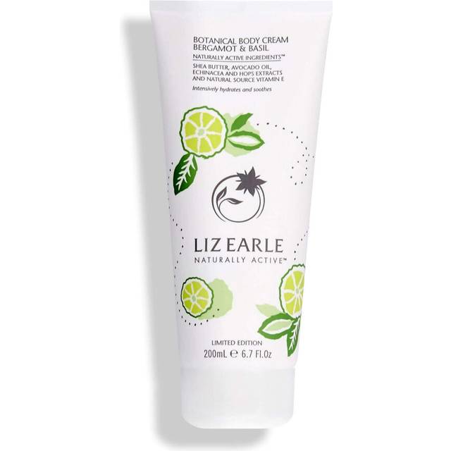 LIZ EARLE Botanical Body Cream BERGAMOT & BASIL, 200ml