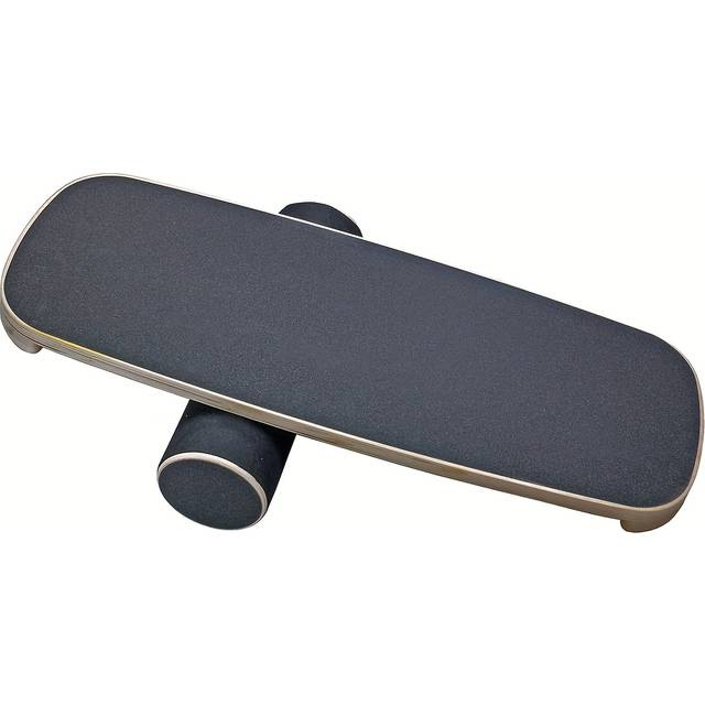 TEMU 1 Colorful Wooden Surf Balance Board With Golden Accents - Fit, Ideal For & Balance Training, Perfect Gift For Women's//father's Day