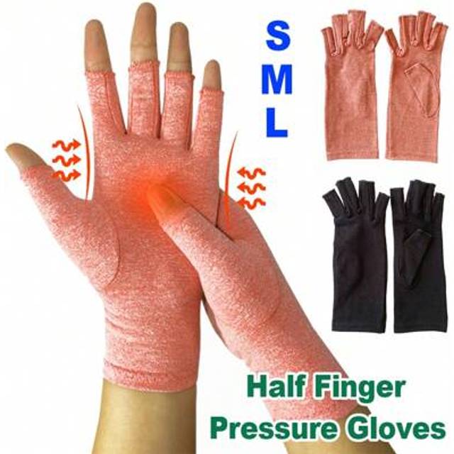 SHEIN Arthritis Gloves Compression Joint Finger Hand Wrist Support Brace Pain Relief