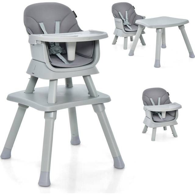 Baby High Chair Infant dining chair Kids Stool w/Removable Tray &Cushion