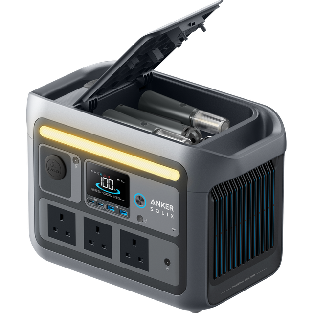 Anker C800x Plus Solar Generator Portable Battery + Solix Ps200 200w Solar Panel