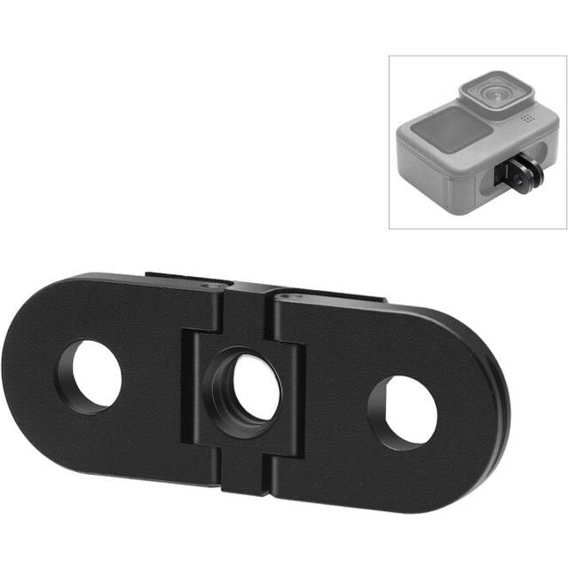 PULUZ Folding Finger Tripod Mount Adapter for GoPro HERO12 Black /11 Black /11 Black mini /10 Black /9 Black /8 Black / Max(Black)