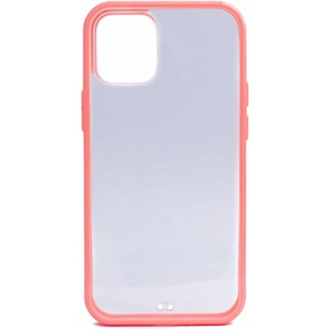Silicone Case In Pink Transparent Compatible With Iphone 12 Mini