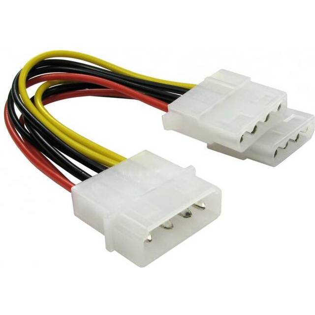 Molex to Twin Molex Power Splitter Cable