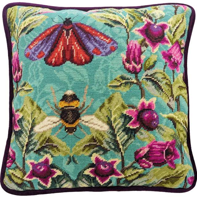 Bothy threads stamped tapestry cushion stitch kit "deadly nightshade", tam1, 36x