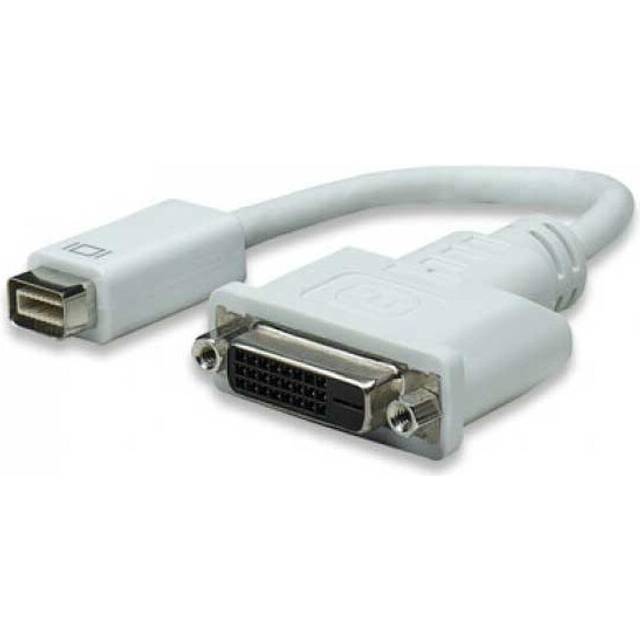 FDL MINI DVI PLUG T0 DVI SOCKET ADAPTOR CABLE