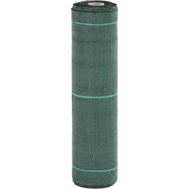 vidaXL Weed Membrane Green 0.5x25 m PP