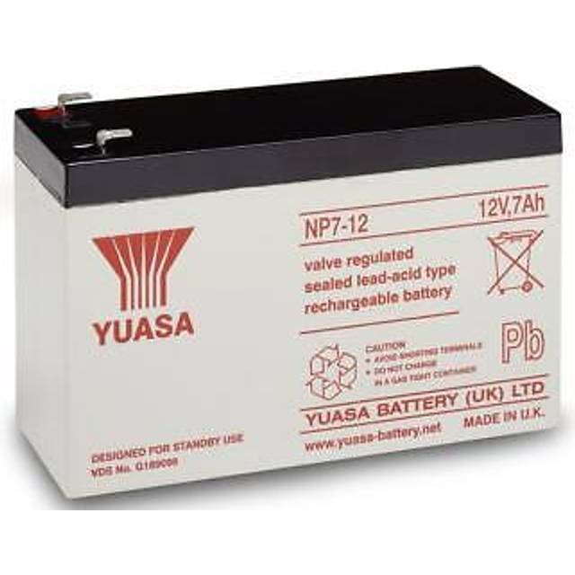 Potter electric pfc-6200 12v 7ah alarm replacement battery