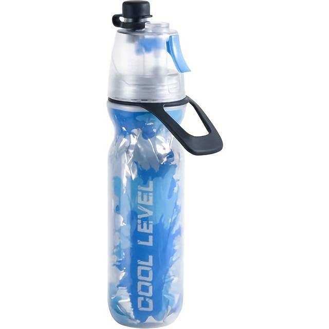TEMU Outdoor Sports Plastic Spray Water Bottle, Large-capacity Summer Creative Spray Cute Water Bottle