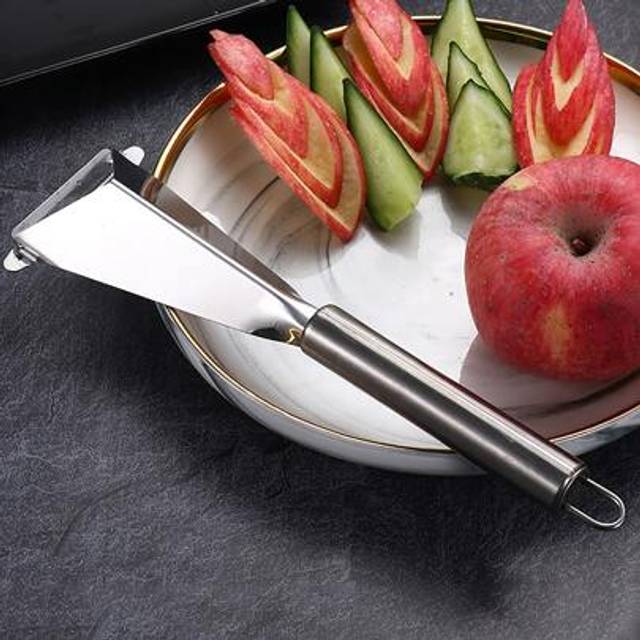 SHEIN 1pc Stainless Steel Fruit Slicer