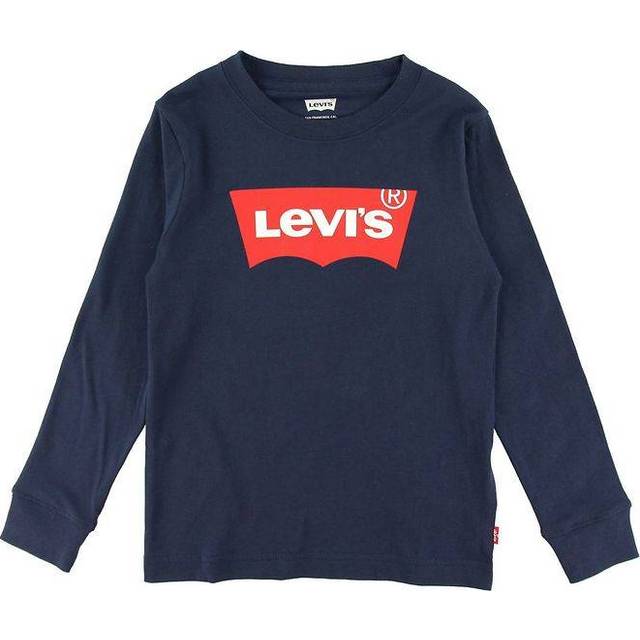 Cotton Long Sleeve T-Shirt - Navy Blue - 12Y (150CM)