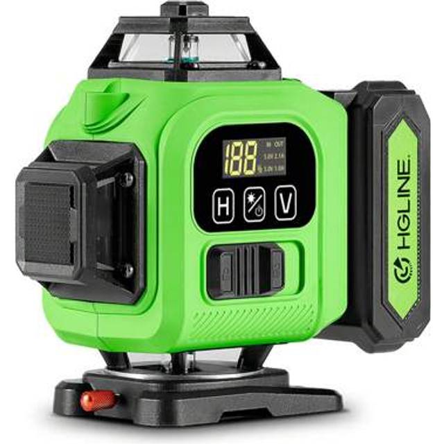 SHEIN 16 Lines 4D Laser Levels 360 Horizontal Vertical Green Line Laser Level Self-Leveling Measure Leveling Tool,Essential Tools