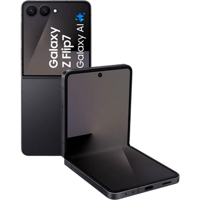 Samsung Galaxy Z Flip7 5G Dual SIM 512GB 12GB RAM SM-F766 Jet Black