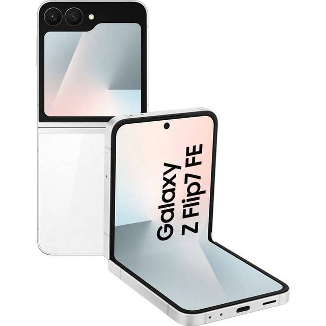 Samsung Galaxy Z Flip7 FE 128 GB, vit