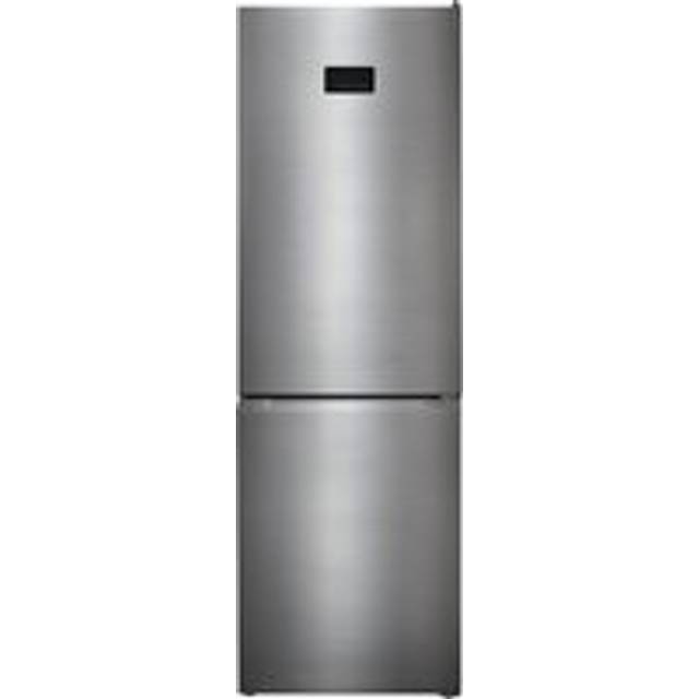 SIA SFF1850IN 314L Large Freestanding Fridge Freezer in Silver, Total No Frost