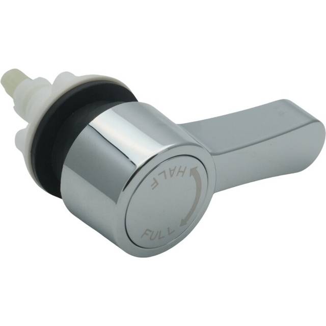 Fluidmaster pro750uk toilet cistern dual flush lever handle chrome c360108 c519