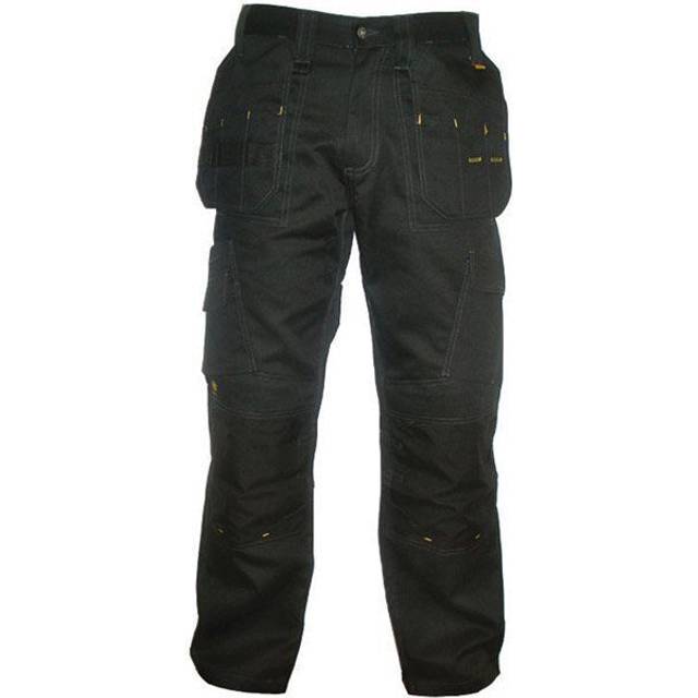 Dewalt pro canvas mens heavy multi-pocket work trousers - 31" leg