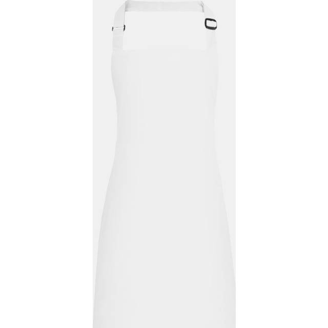 (One Size, White) Premier Colours Bib Apron / Workwear (Pack of 2)
