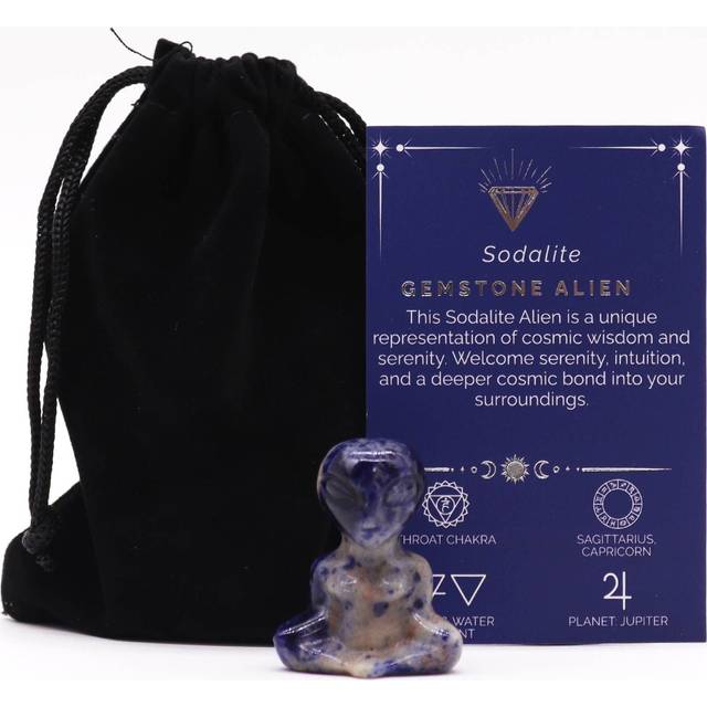 Gemstone Alien - Sodalite 40x30x15mm
