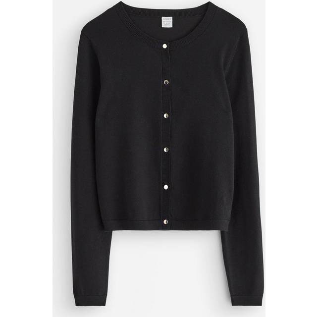 Fine-knit cardigan