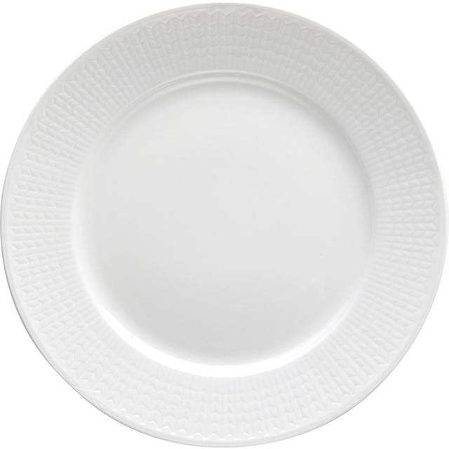 Rörstrand Swedish Grace tallrik Ø27 cm snö (vit)