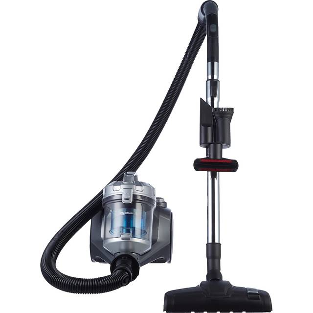 Cylinder bagless vacuum cleaner with hepa filter for hardfloor, carpet & car, co