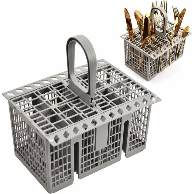 Universal Cutlery Basket for Dishwashers Compatible with Hotpoint Indesit Whirlpool VHV