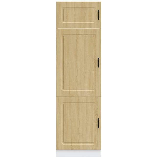 vidaXL Kitchen Cupboard Kalmar Sonoma Oak Engineered Wood - Brown