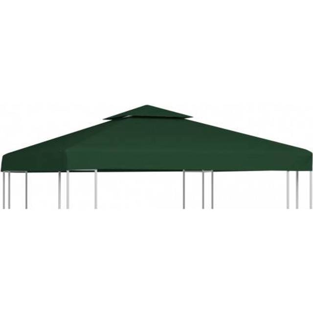 vidaXL Gazebo Cover Canopy Replacement 310 g / m² Green 3 x 3 m