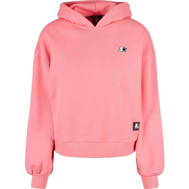 Starter black label damen ladies essential oversized hoody pinkgrapefruit