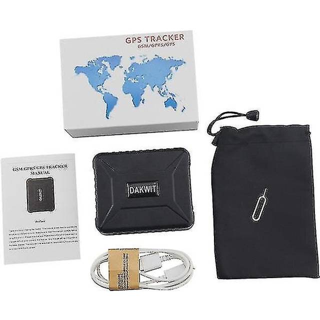 1pcs/lot Car Gps Tracker Locator Tk800b Vehicle Tracking Device Smart Cycle Positioning Vibration Fall Off Alarm 6600mah Battery