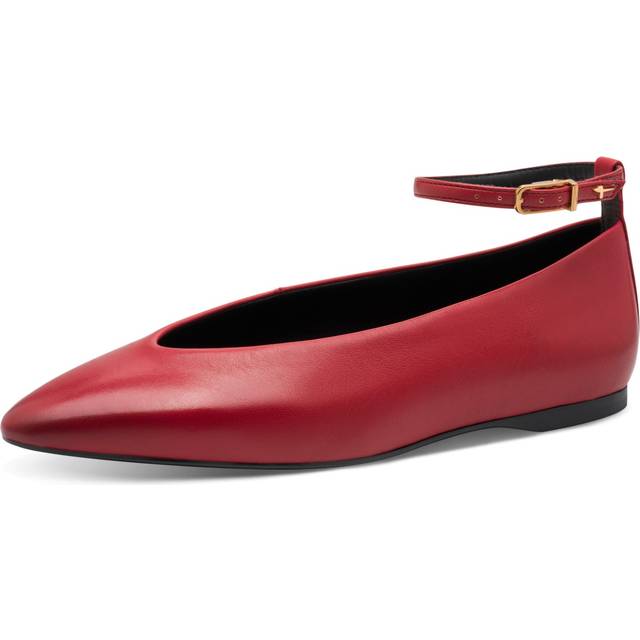 Tamaris 122161-45 Dam Stl. 41 - Ballerina Från Magasin - Red (41)