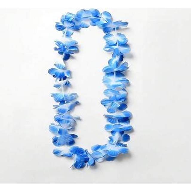 SHEIN 1/5/10/20/30/40/50pcs,Hawaii Garland Necklace Tropical Hawaii Flower Theme Party Favors Headbands Holiday Wedding Beach Birthday Decorations Party Sup