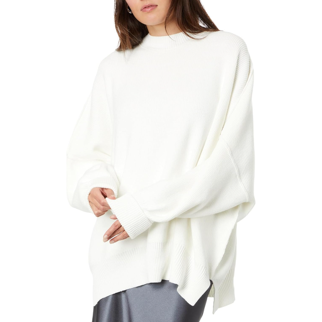 Easy Street Tunic in Painted White, Size: Small