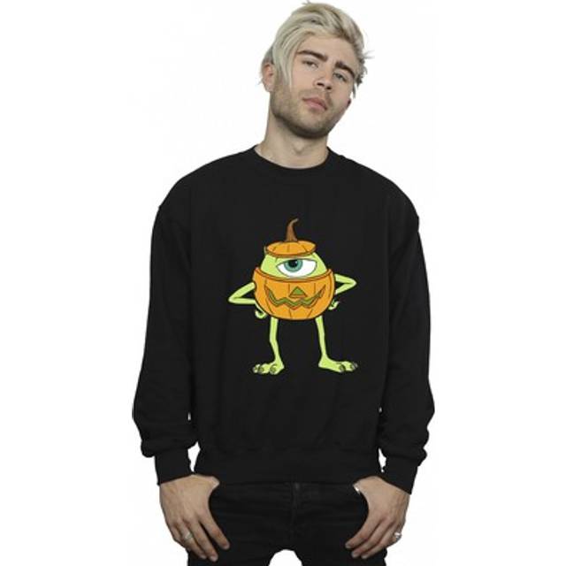 Mike Pumpkin Halloween Sweatshirt - Navy - L