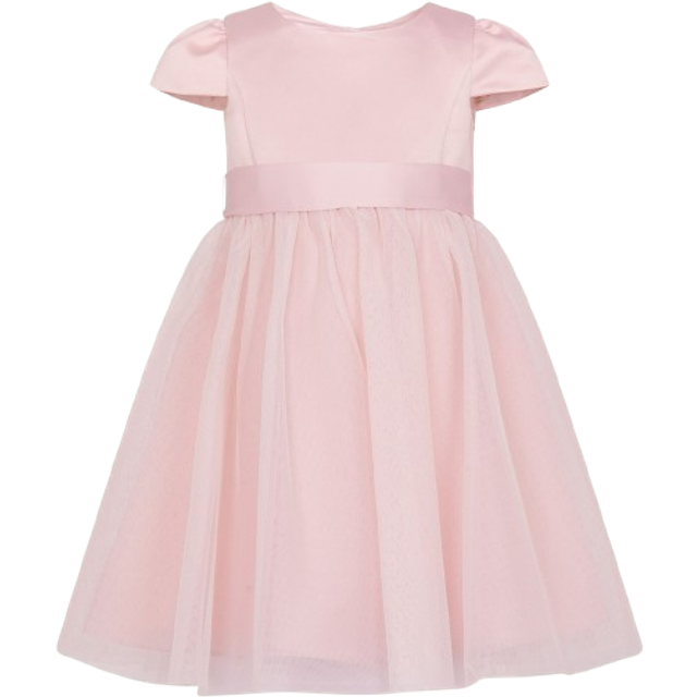 Monsoon Baby Girls Tulle Bridesmaid Dress - Pink, Pink, Size 6-12 Months - 6-12 MONTHS