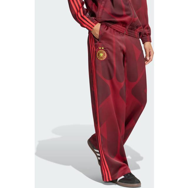 Germany adidas Travel Hose - Burgunderrot - Frauen