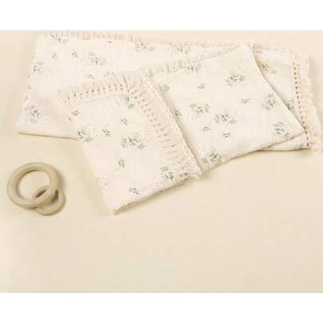 SHEIN 1 Pc Baby Blanket With Fresh Floral Pattern, Home Decor Blanket, Infant Blanket
