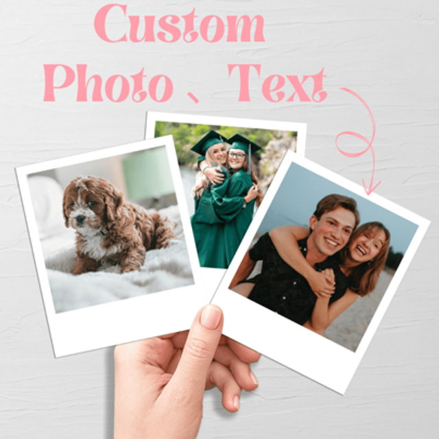 SHEIN 1pc/3pcs/5pcs Personalized Decoration Customized Couple Photos, Keepsake Gift, Photo Print, Uni Room Decor, Pictures Print,DIY Customized Birthday And