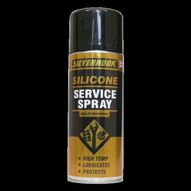 Silverhook Silicone Spray Multi-purpose High Temp Protection Lubricant 400ml